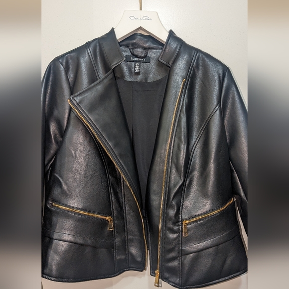 Faux Leather Jacket - Picture 2 of 6